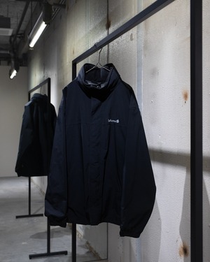 2000s fly-front GORE-TEX high neck shell jacket / From FRANCE