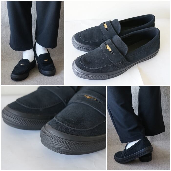コンバース CONVERSE コインローファー スエード 天然皮革 COINLOAFER