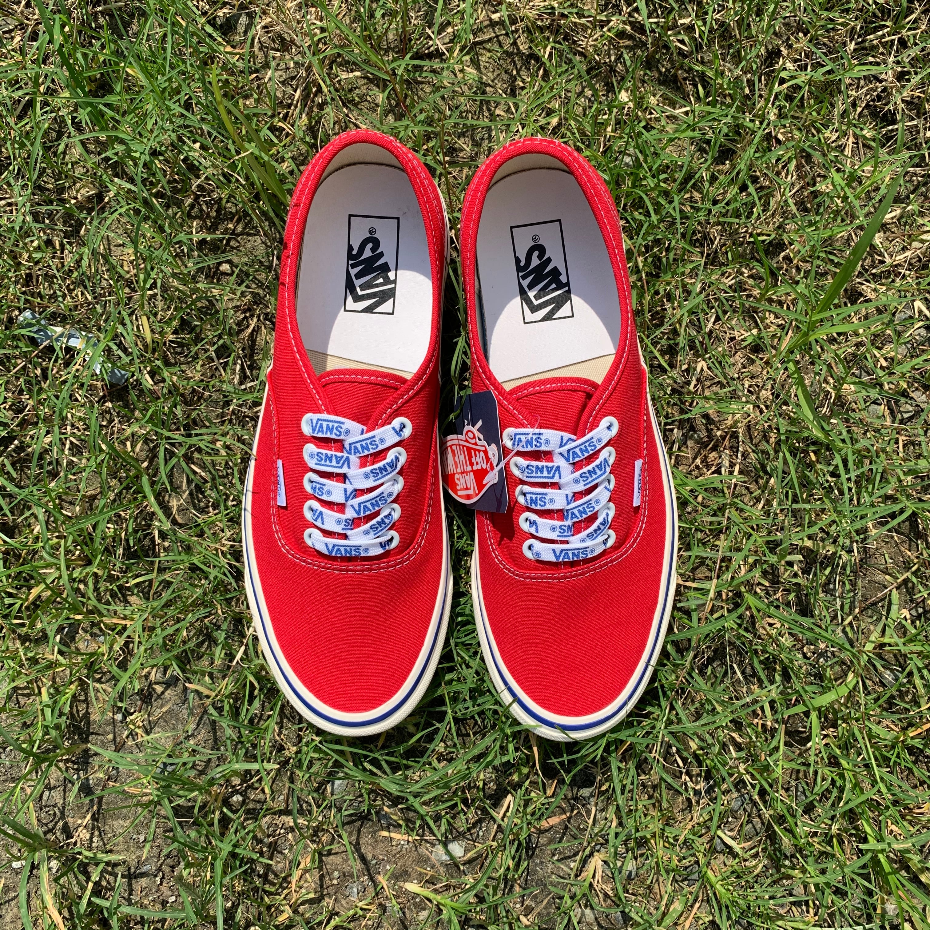 Vans "Authentic Style 44 DX" Anaheim Factory Collection RED | Rei-mart
