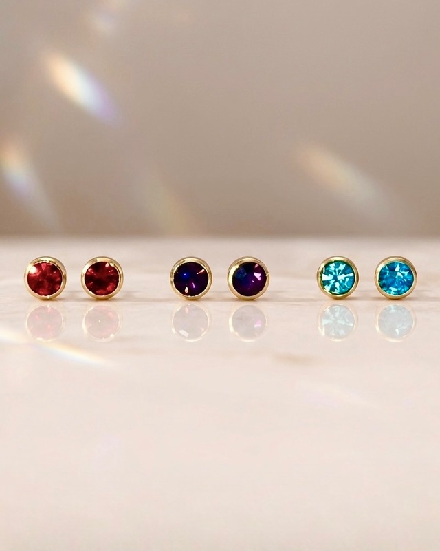 《清らかな運気やご縁を運んで》瑞月（みづき）/ CLARTÉ NAISSANCE PIERCE［A871］