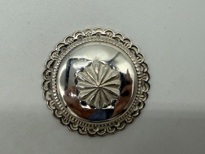 極美品　フラワーコンチョ大14.09g