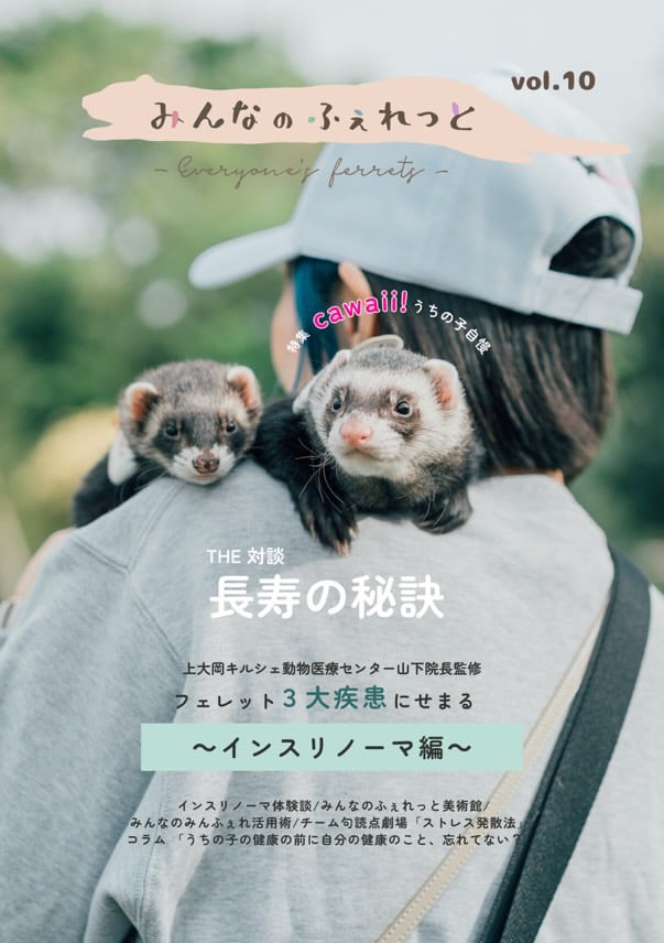 あおいの　だっこして！フェレット 雑誌 みんなのふぇれっと Vol.10 | cocoa
