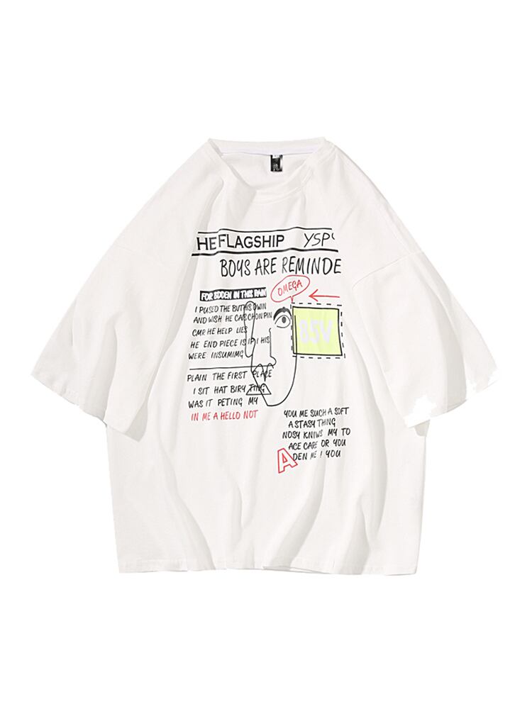 全3色 Tシャツ カットソー プリント カジュアル おしゃれ