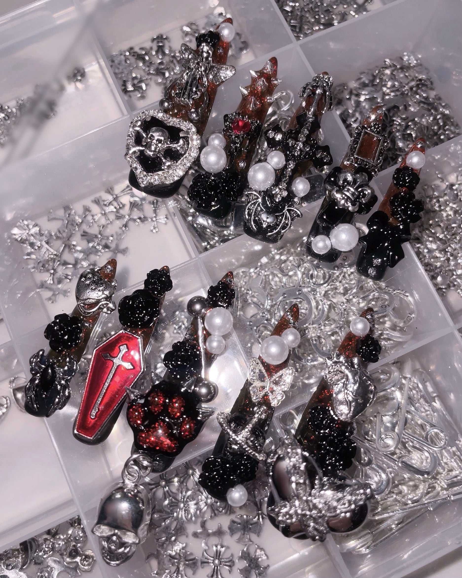 ∔シャカシャカ女児いちごヘアゴム∔ | ‪‬