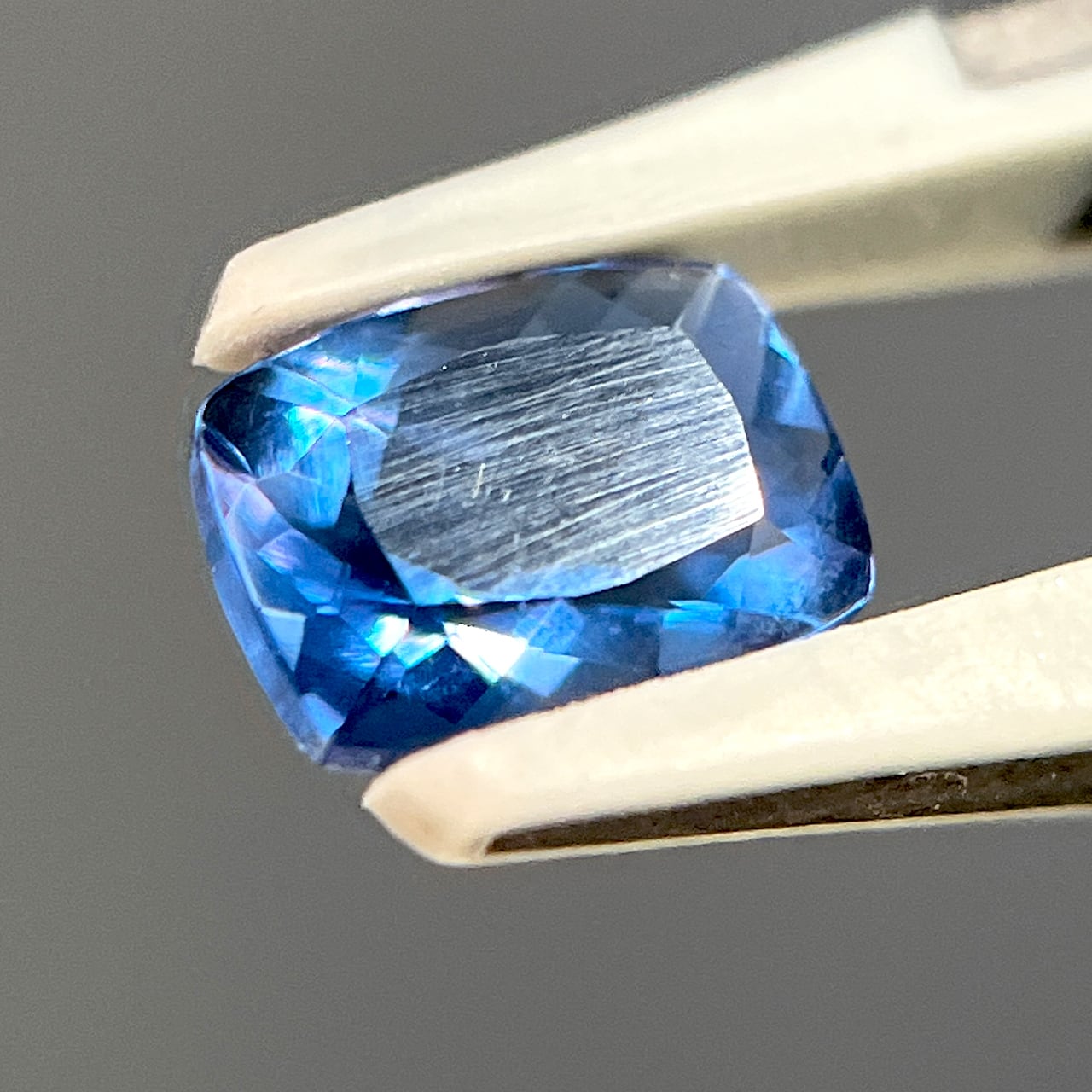 2点セット// カラーチェンジフローライト 計3.44ct ペア スクエア