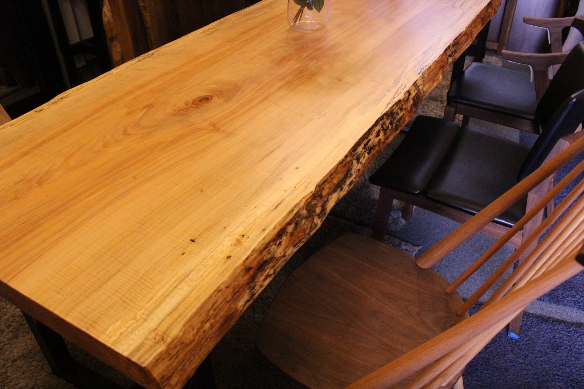 メープルさん専用 メープル_2300×800‐850‐910×60_柏店_テーブル天板/一枚板 19596 | 千年