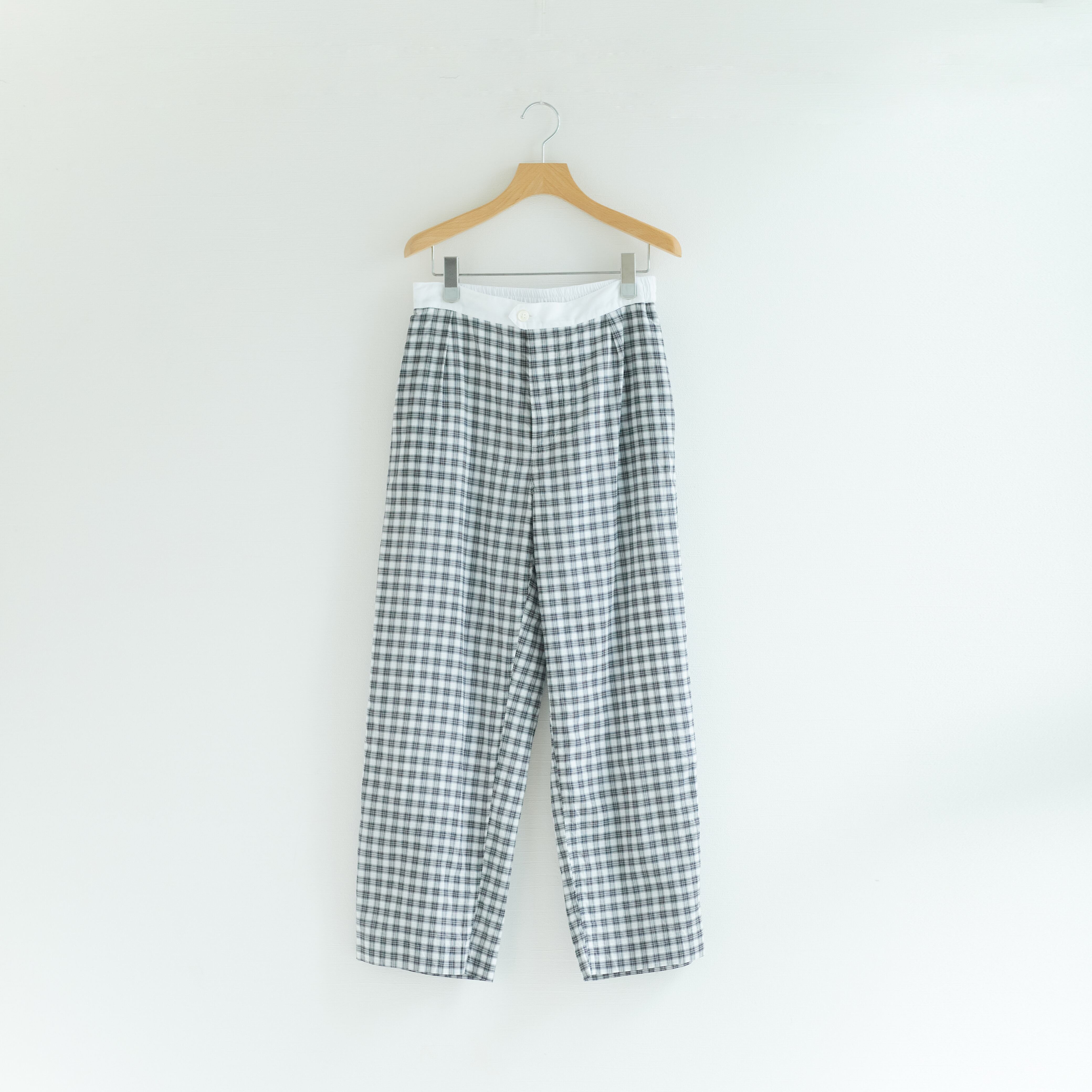 美品 dhal チェックシャツ ダル Dhal No Silket check Regular Shirt | keu