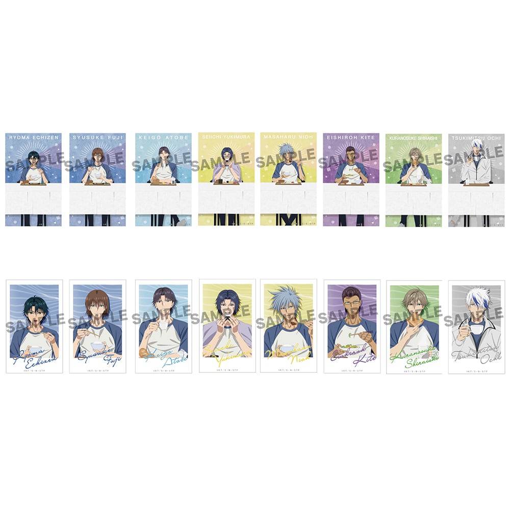 新テニスの王子様 ふぉとカードコレクション 合宿Ver. BOX 全8種