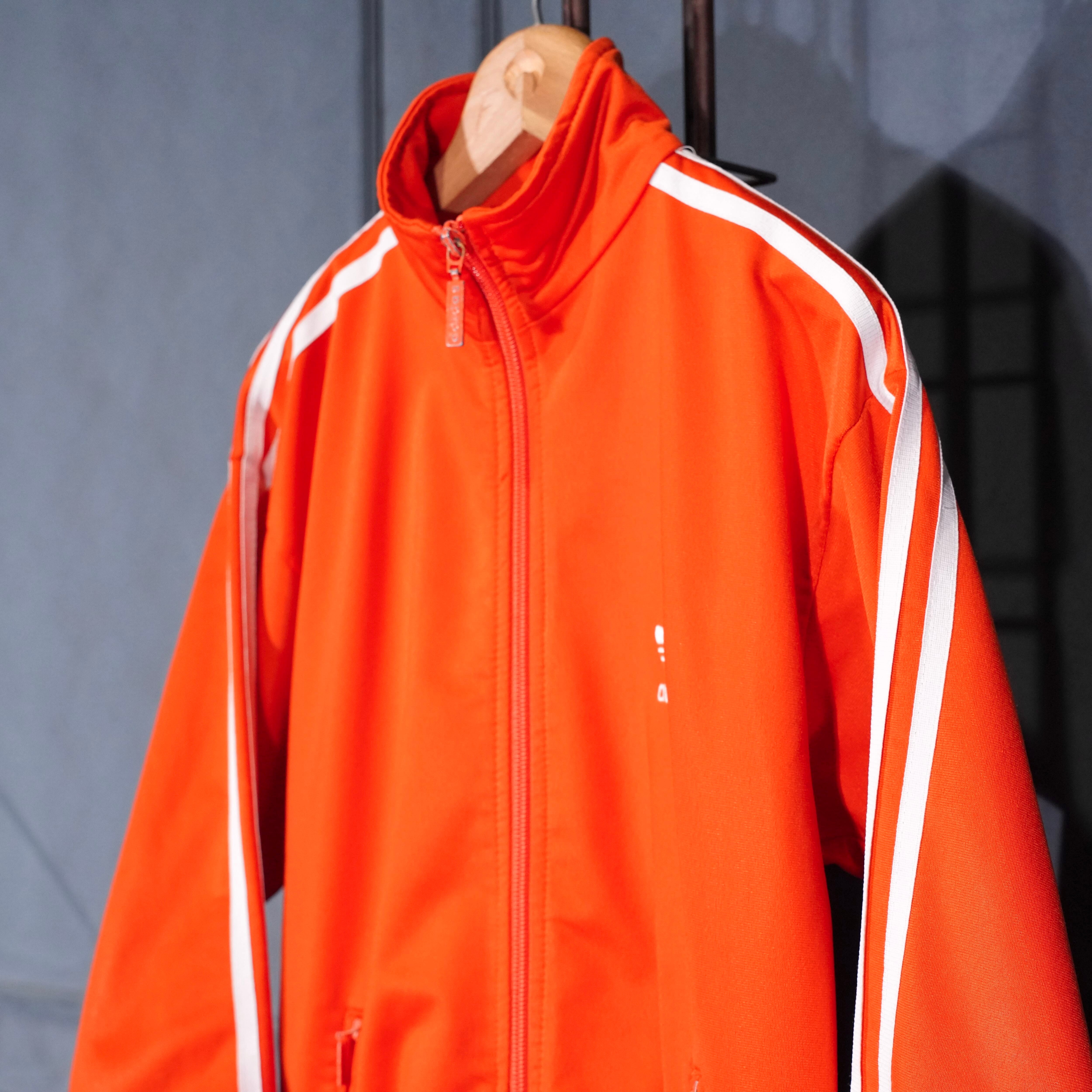 90's〜00's USA VINTAGE adidas LOGO EMBROIDERY DESIGN ZIP UP TRACK