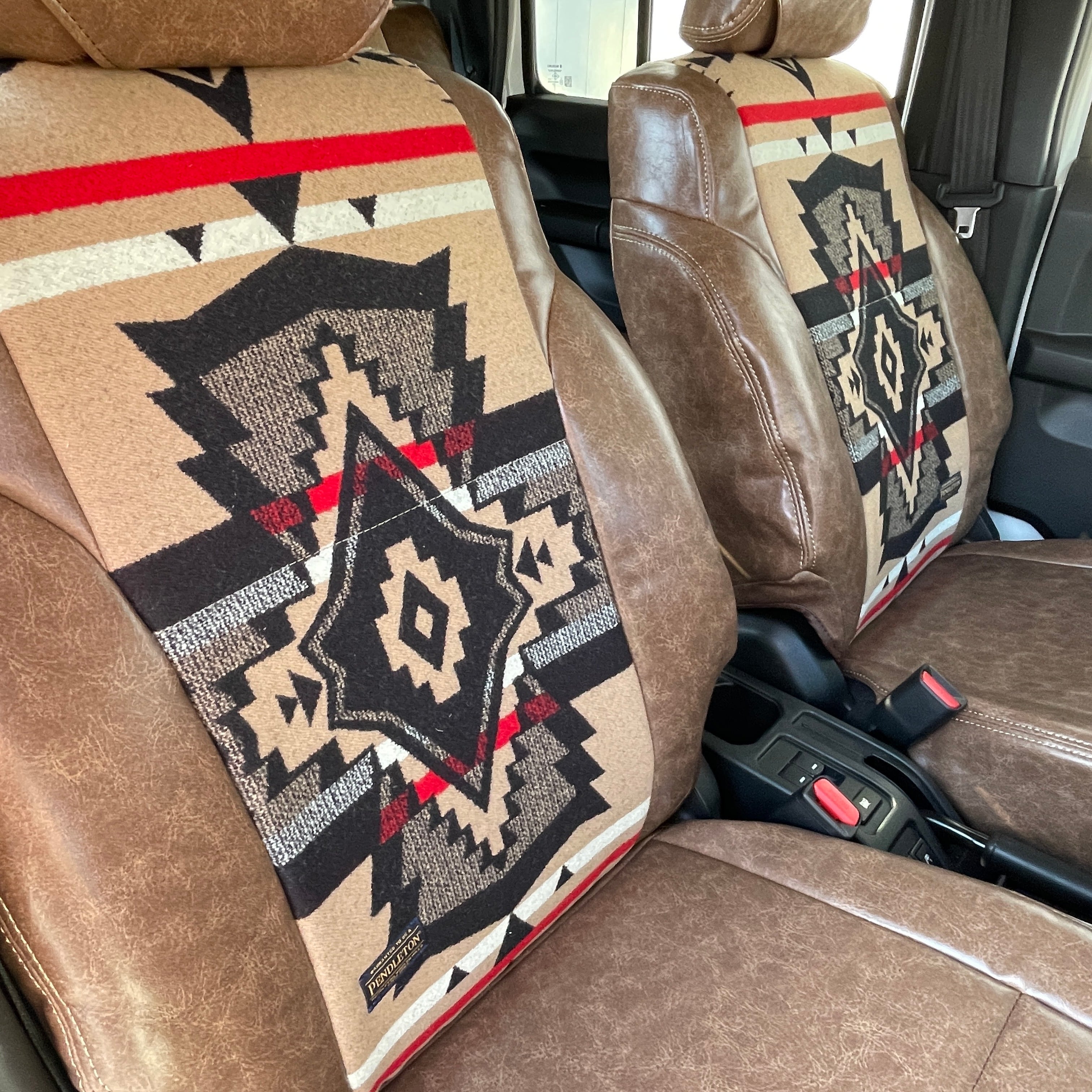 新型ジムニー ノマド JC74 1~2型用 ペンドルトンコラボシートカバー