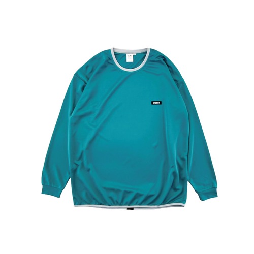 P Long T-shirts :ブルーグリーン