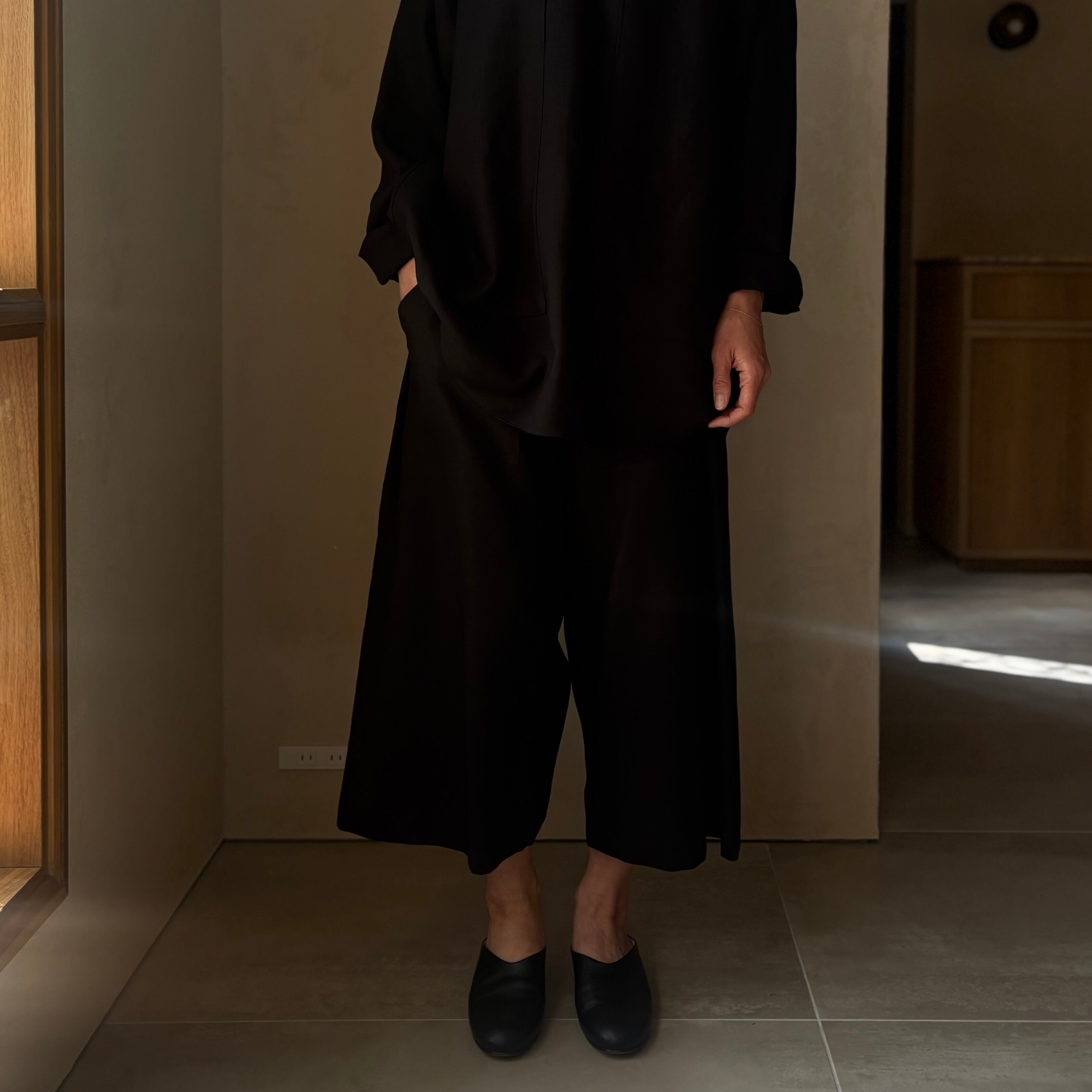 POSTELEGANT |Linen Wide Shorts