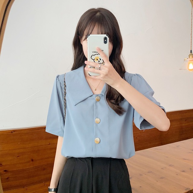 ブルーシャツ サマースタイル 夏物 スーパーモール90823707342