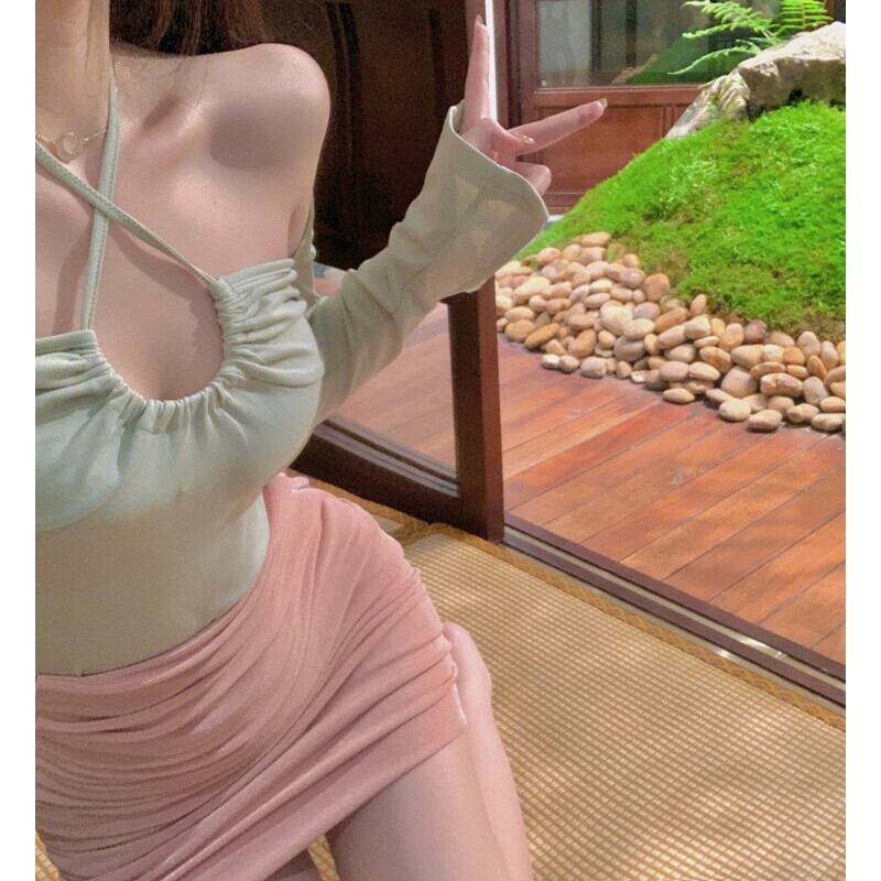 トップス サマーTシャツ シャツ 薄手 ロング 夏物 ガールズファッション43296199519