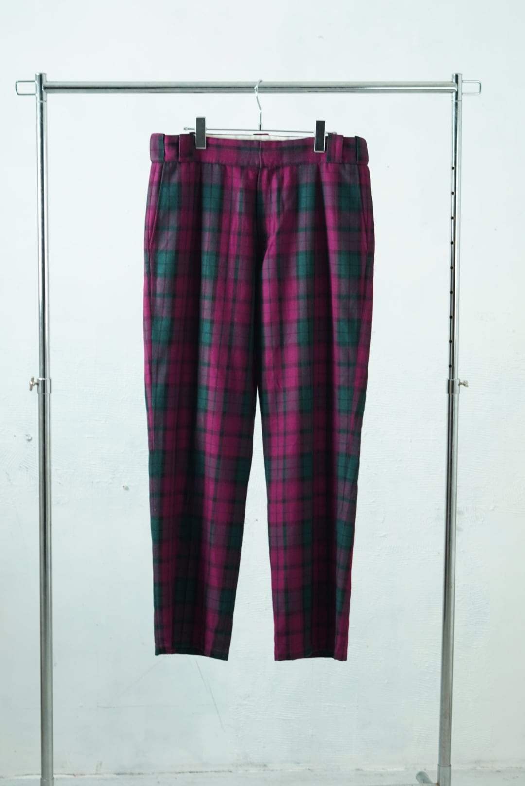 Gosha Rubchinskiy CHECK PATTERN SLACKS