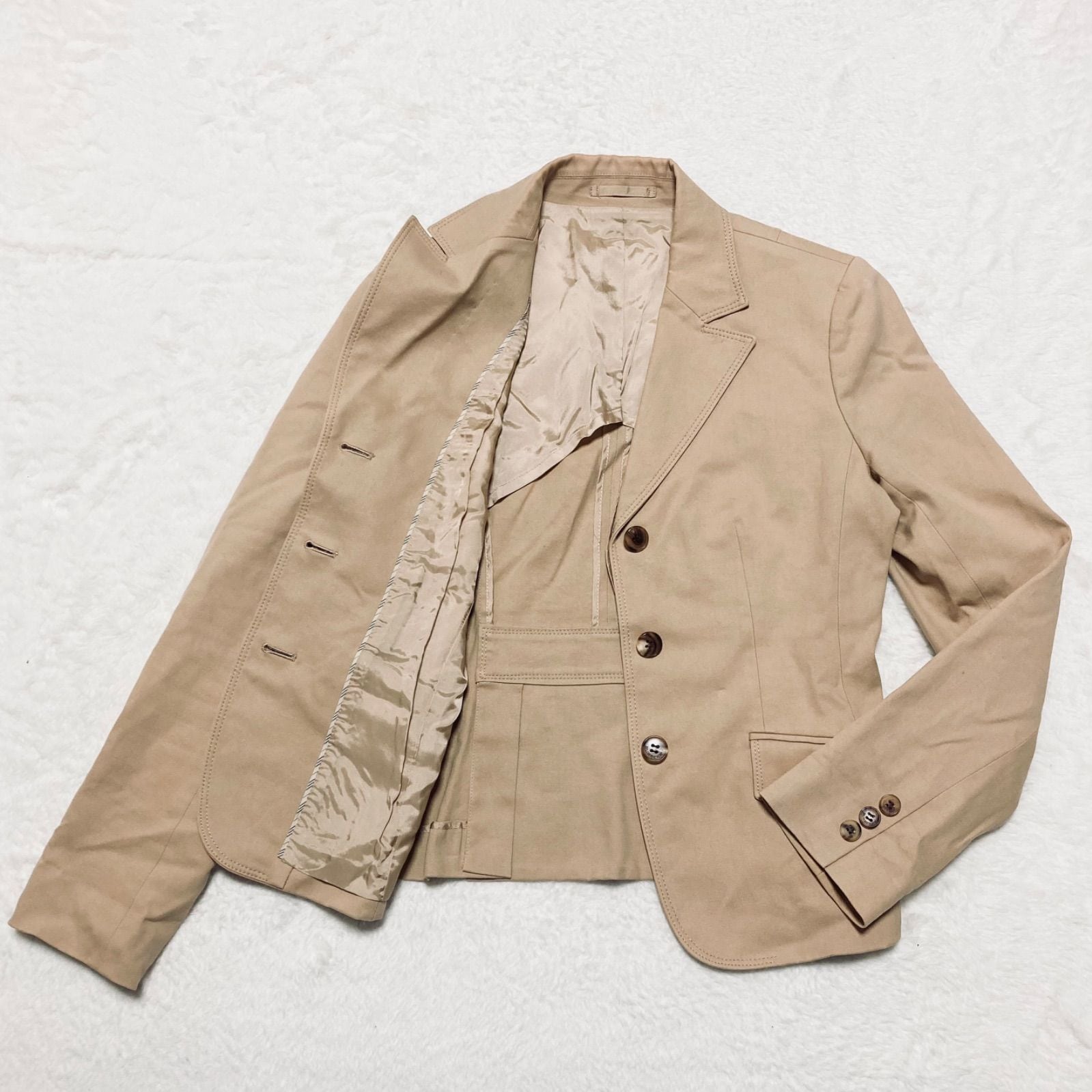 □美品□BURBERRY LONDON バーバリーロンドン テーラードジャケット