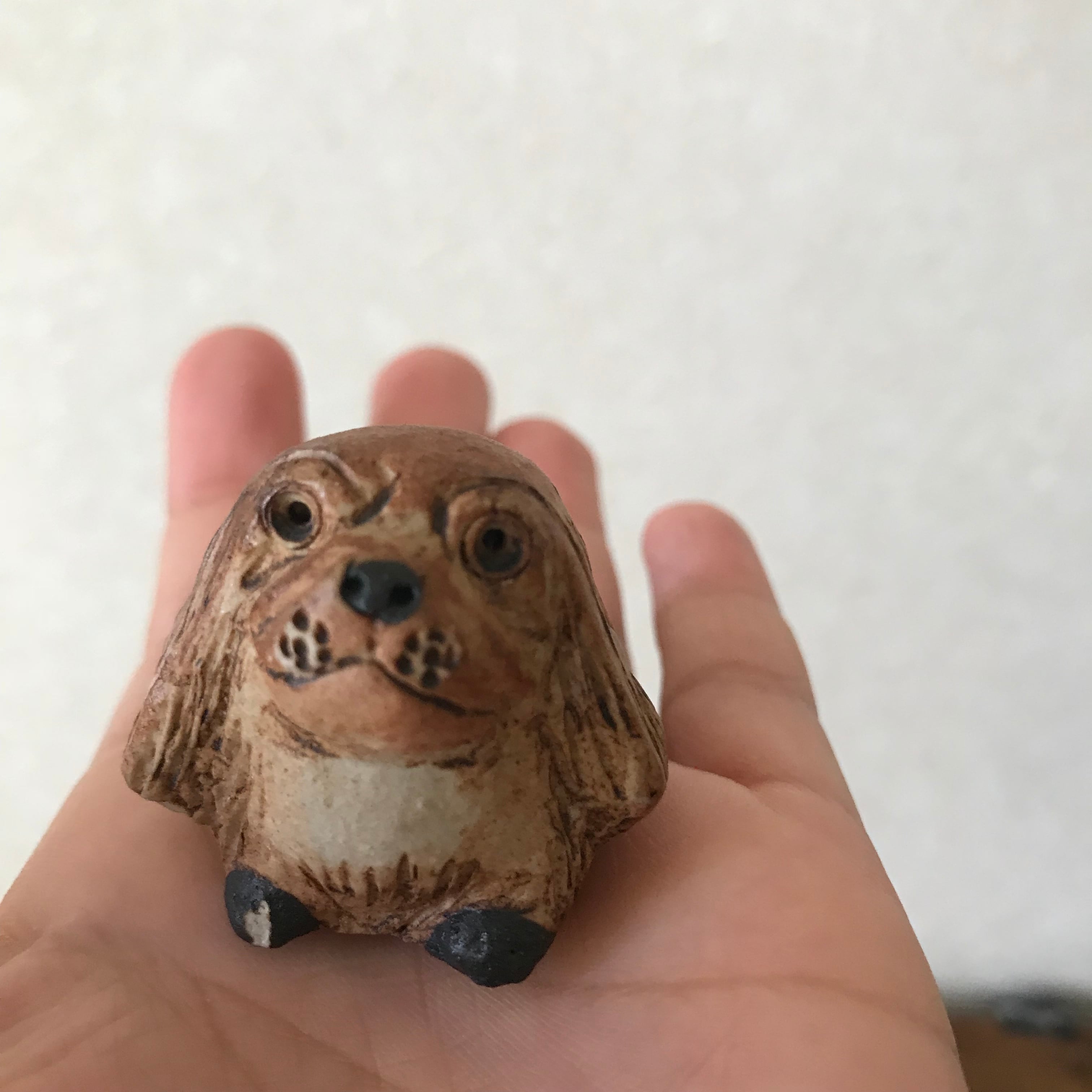 オランダの犬の置物