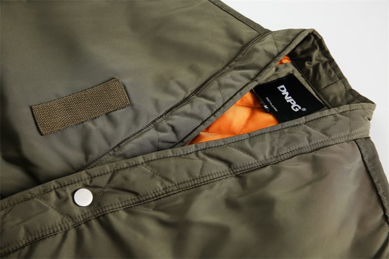 ノーカラーMA-1ジャケット / Collarless MA-1 Jacket | INOCENCE
