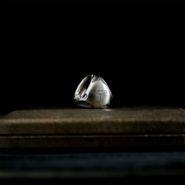 GREYHOUND SCARF RING  -Silver 925-　