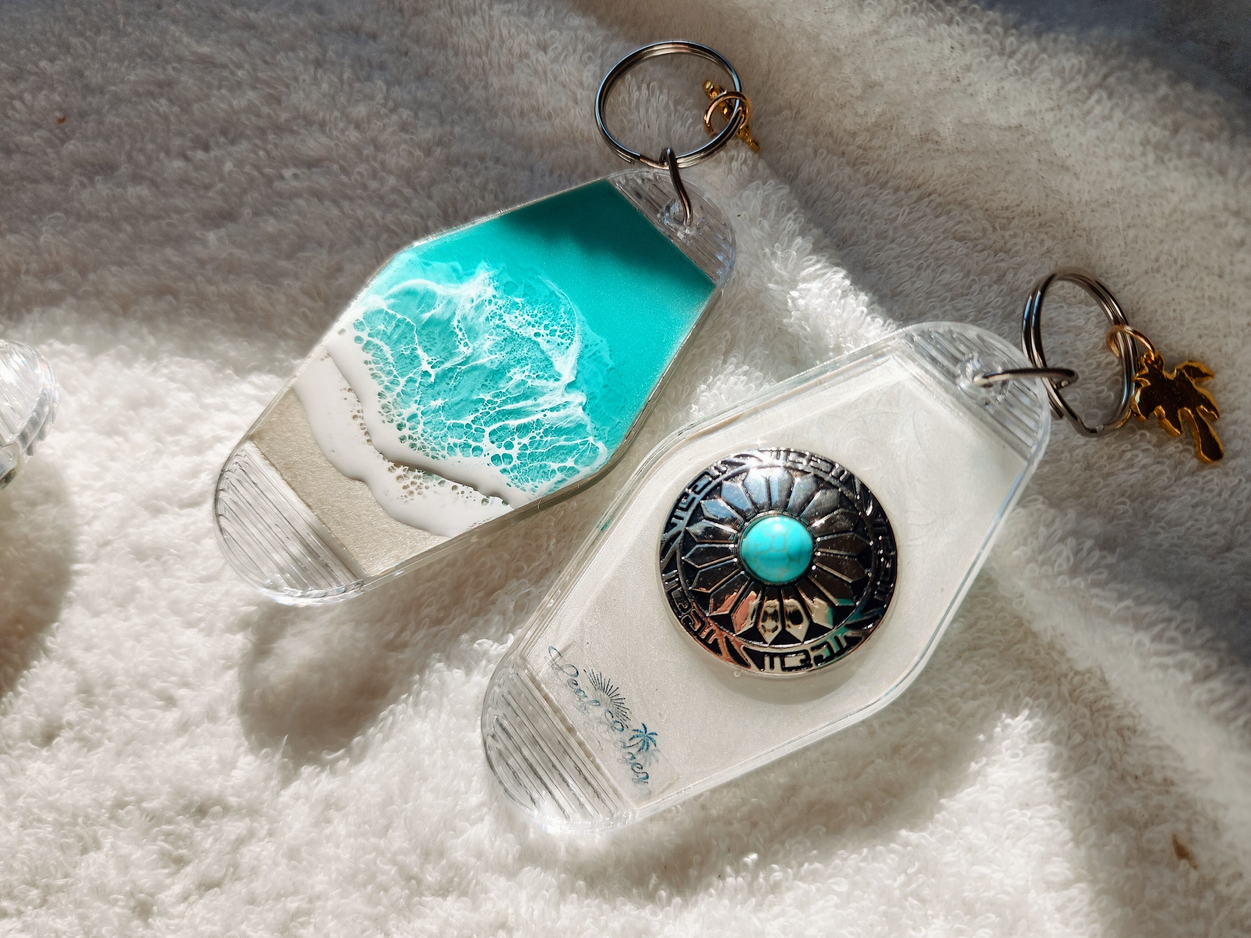 367.オーシャンレジンアート モーテルタグ