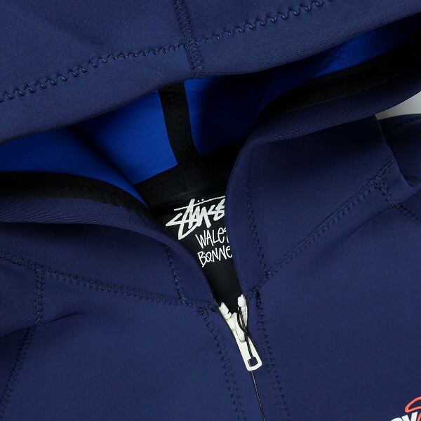 Size【XL】 STUSSY ステューシー ×Wales Bonner Neoprene Hoodie Navy