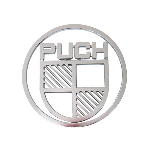 PUCH フロントグリルエンブレム シルバー