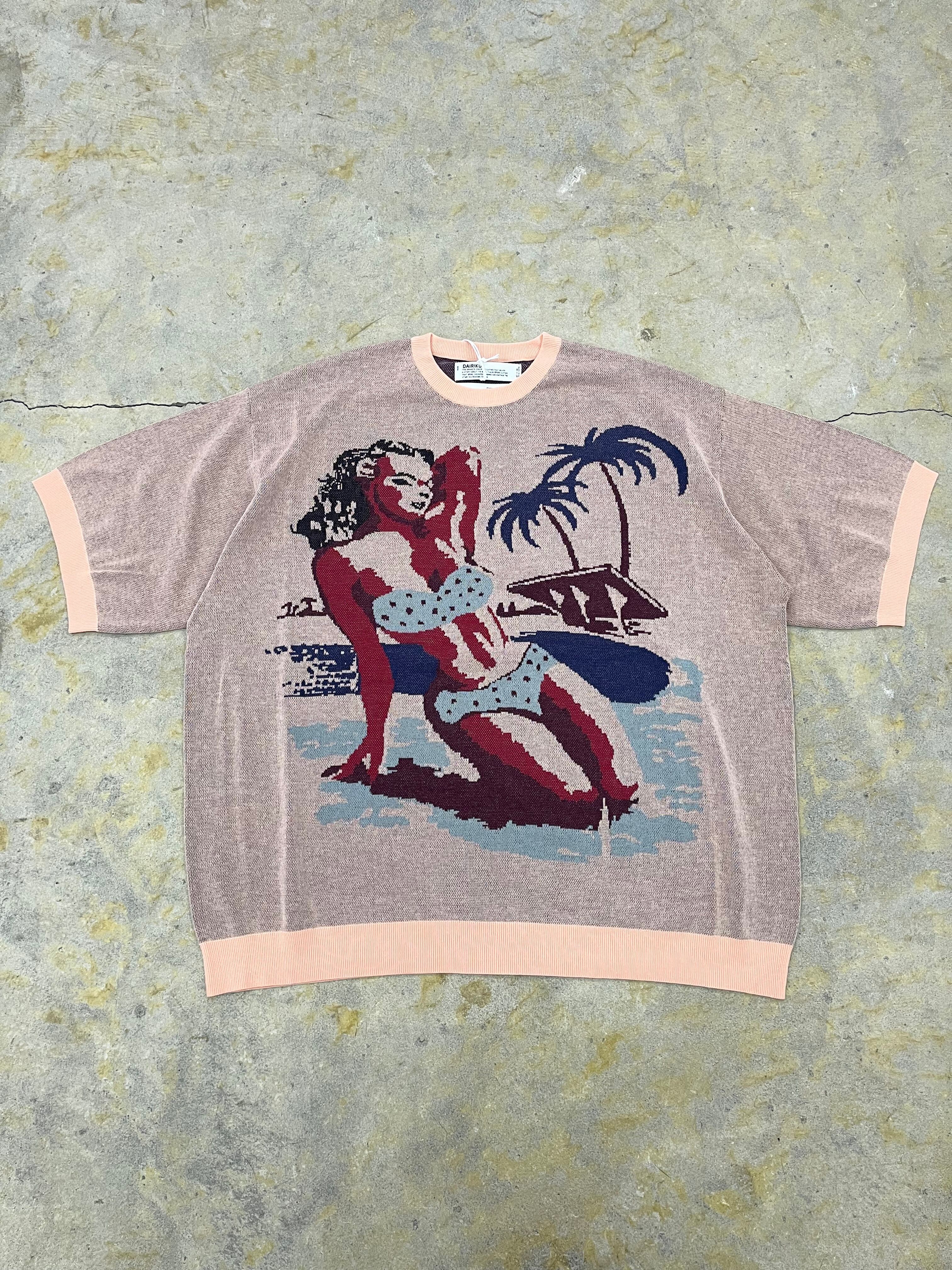 DAIRIKU Swimming Girl Pullover Knit