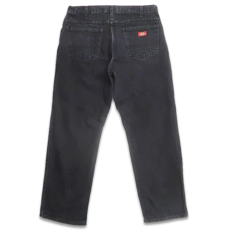 古着 USA製 ラングラー Wrangler 先染め ブラックデニムパンツ
