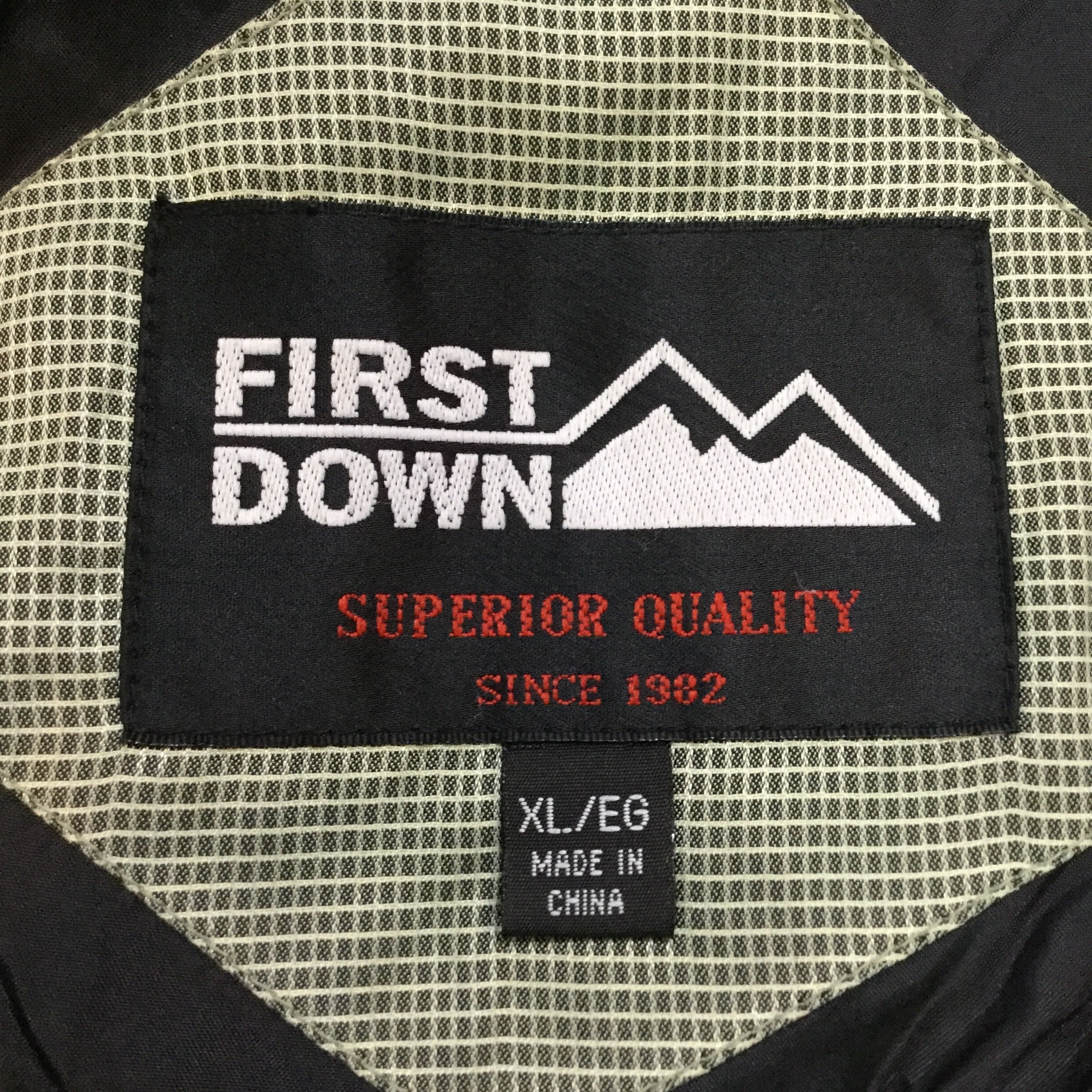 『送料無料』90s FIRST DOWN ファーストダウン ダウンジャケット フード着脱可 | 古着屋 Uan powered by BASE