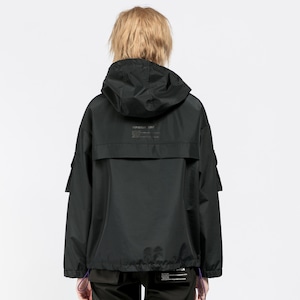 SALE 送料無料【HIPANDA ハイパンダ】レディース ブルゾン WOMEN'S MULTI POCKET ANORAK / BLACK