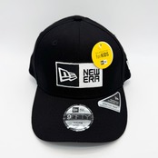【キッズ】NEW ERA 9FIFTY/950SS YTH 950SS BOXLOGO BLK WHI 25J