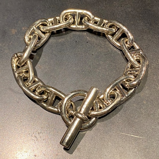 SILVER925 COATING ANCHOR DESIGN BRACELET/シルバー/ブレスレット 