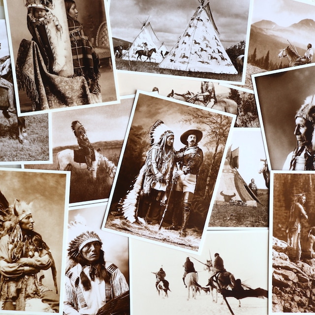 American Indians Post card