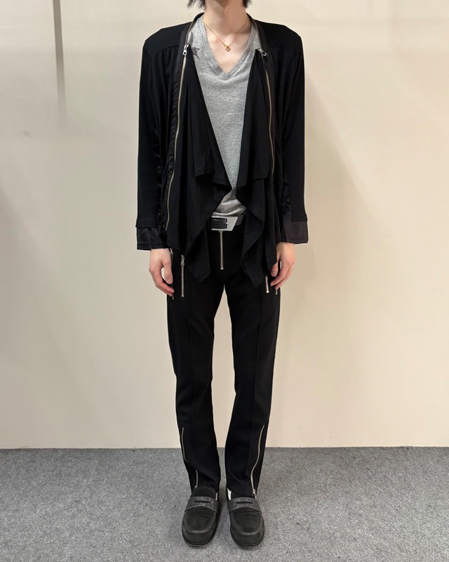 【Neil Barret】multi zip skinny pants