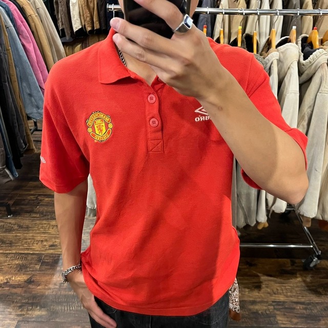 【Manchester United/マンチェスターユナイテッド】サッカー ポロシャツ