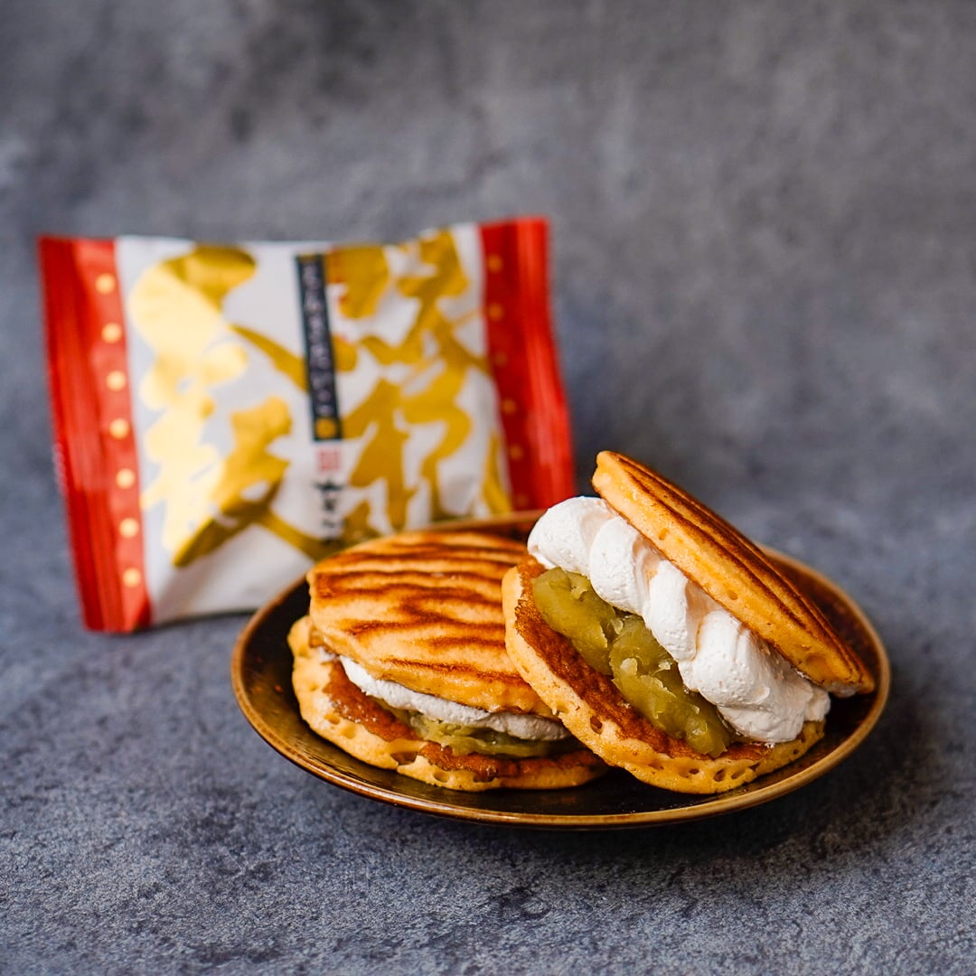 縁起太鼓(バタークリーム＆うぐいす餡)5個入 | 五穀祭菓 をかの