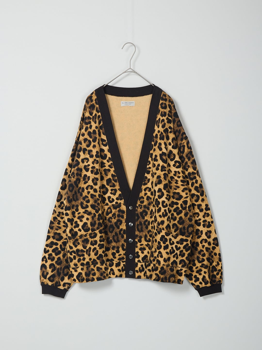 LEOPARD SWEAT CARDIGAN | Ill180º OFFICIAL ONLINE SHOP