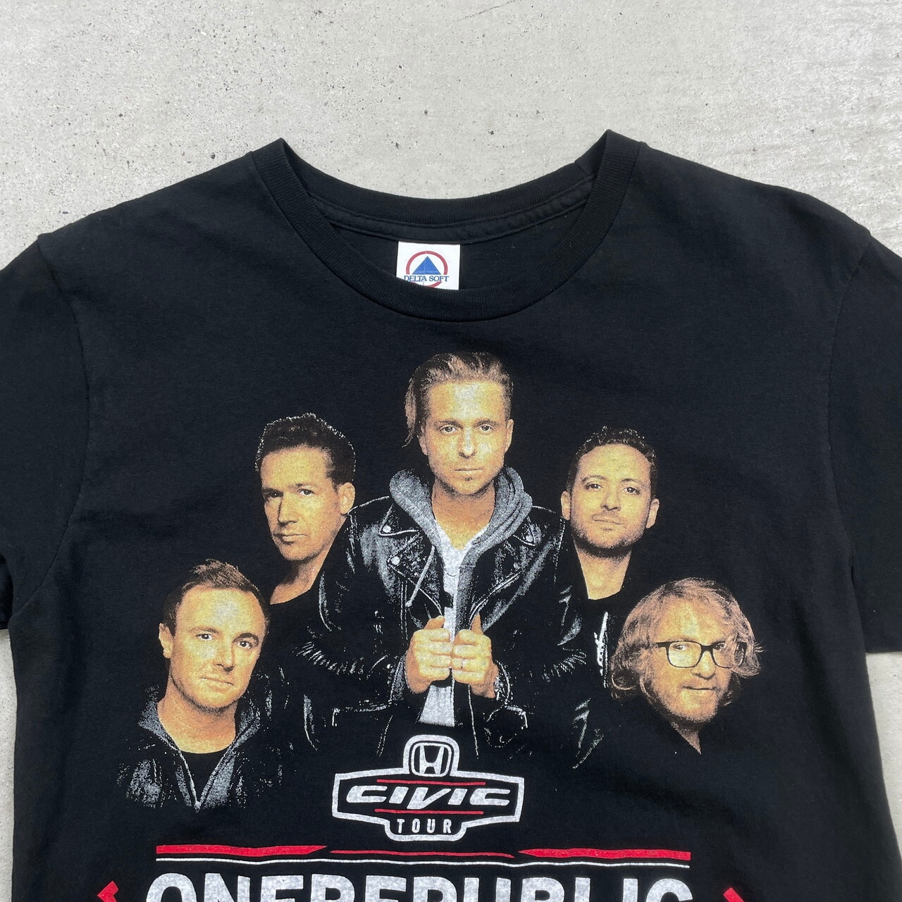00年代 ONEREPUBLIC バンドTシャツ バンT ツアーT メンズM 古着 00s 