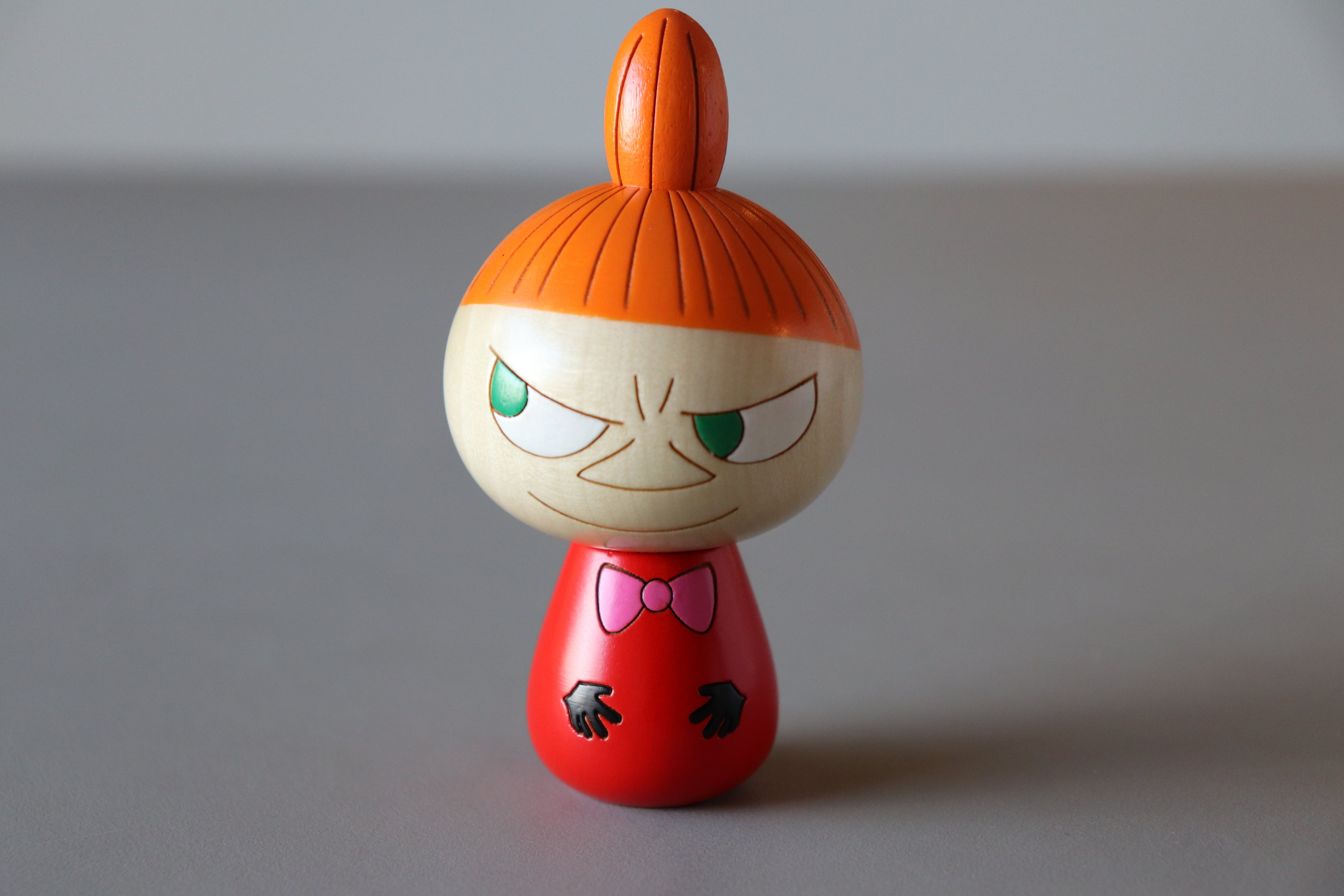 Moomin×卯三郎こけし リトルミィ