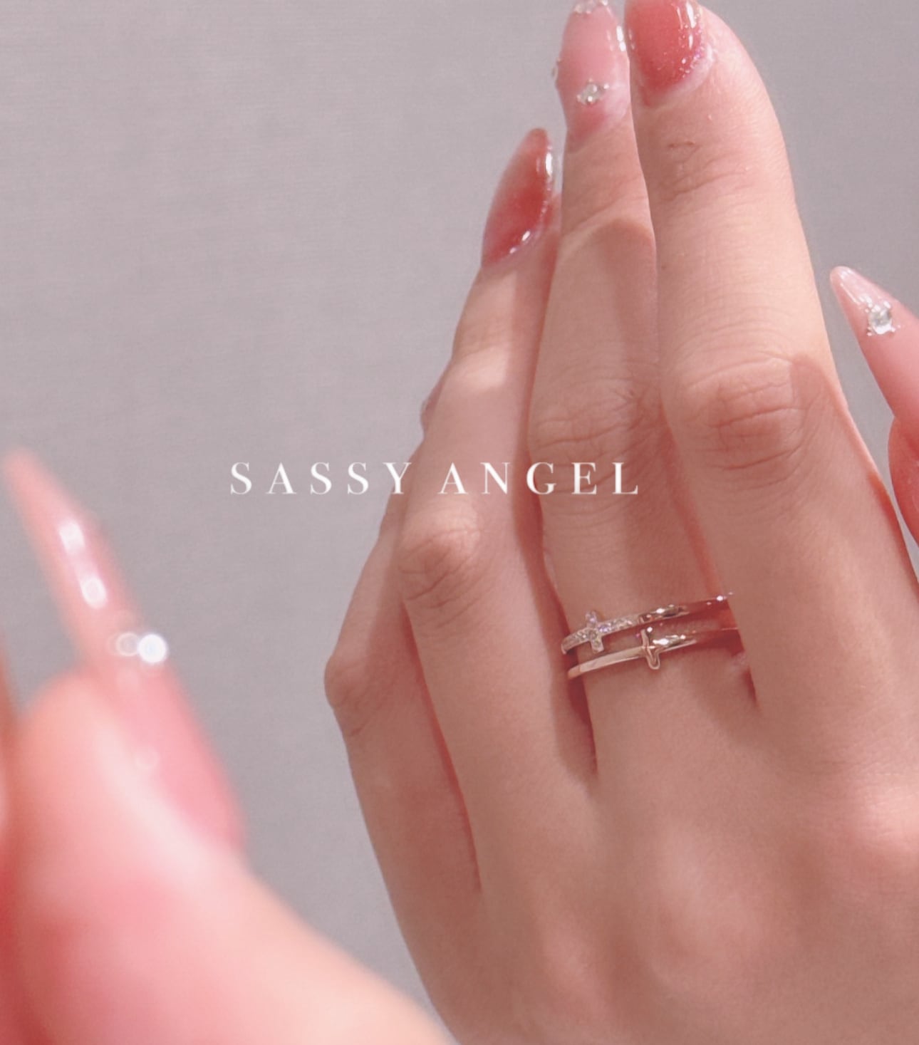 ダブルクロスリング [274] | SASSY ANGEL