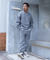 【#Re:room】HEAVY WAFFLE JOG PANTS［REP237］