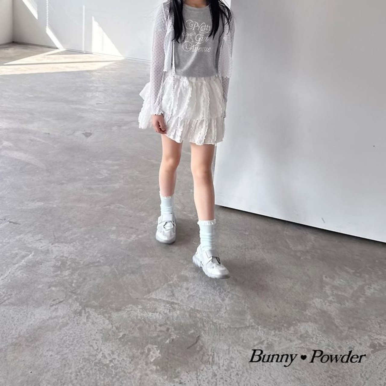 [Bunny Powder] Planning) Pocari Skirt (2XL/3XL/4XL) / [버니파우더] 기획)포카리스커트 (2XL/3XL/4XL)