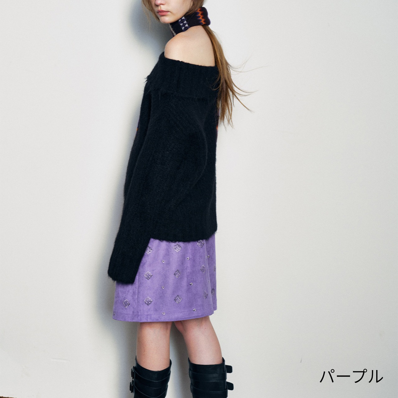 Midi Length Tight Skirt  T4108