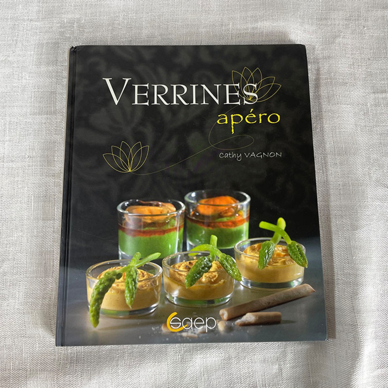 レシピ本　前菜ヴェリーヌ　 VERRINES apero フランス古本 12psdi21