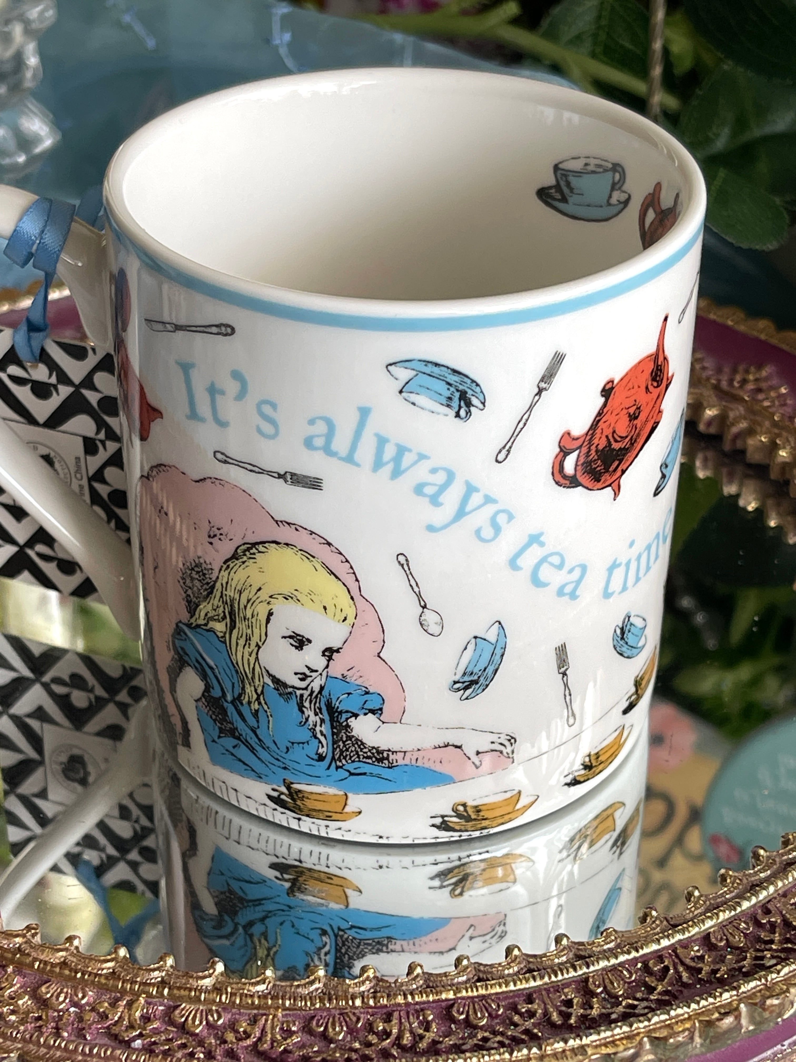 ◇アリス マグ4種◇アリスと女王とバラ◇チェシャねこと時計うさぎと