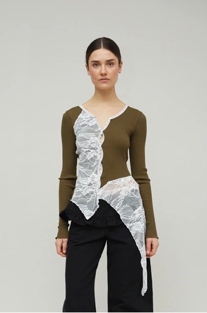 CONSTANZA SEAMLESS TOP - OLIVE/ OperaSPORT