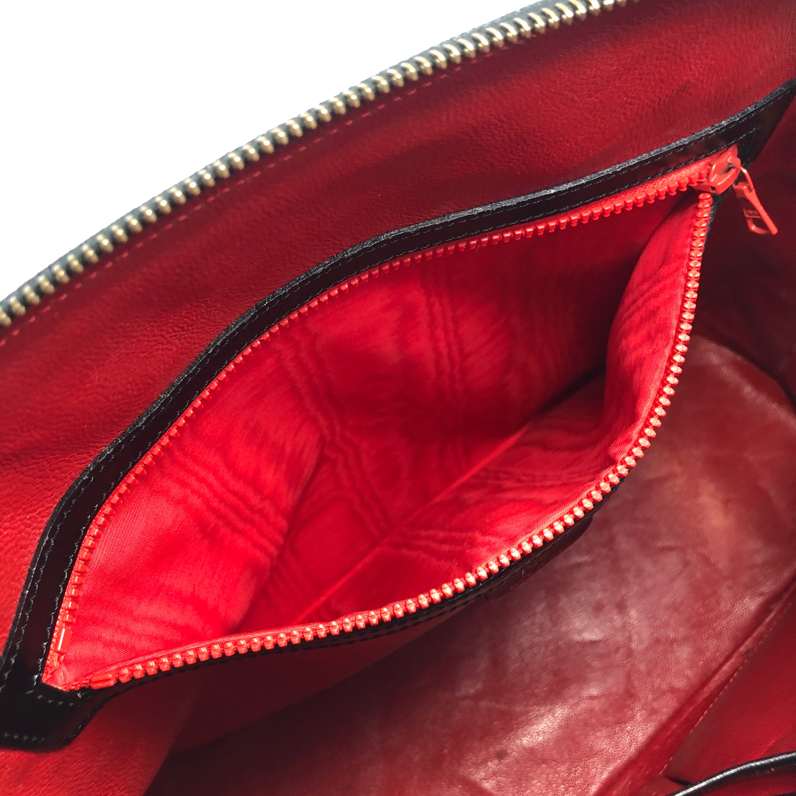 CELINE セリーヌ ガンチーニ ボリード 2way ショルダーバッグ ブラック