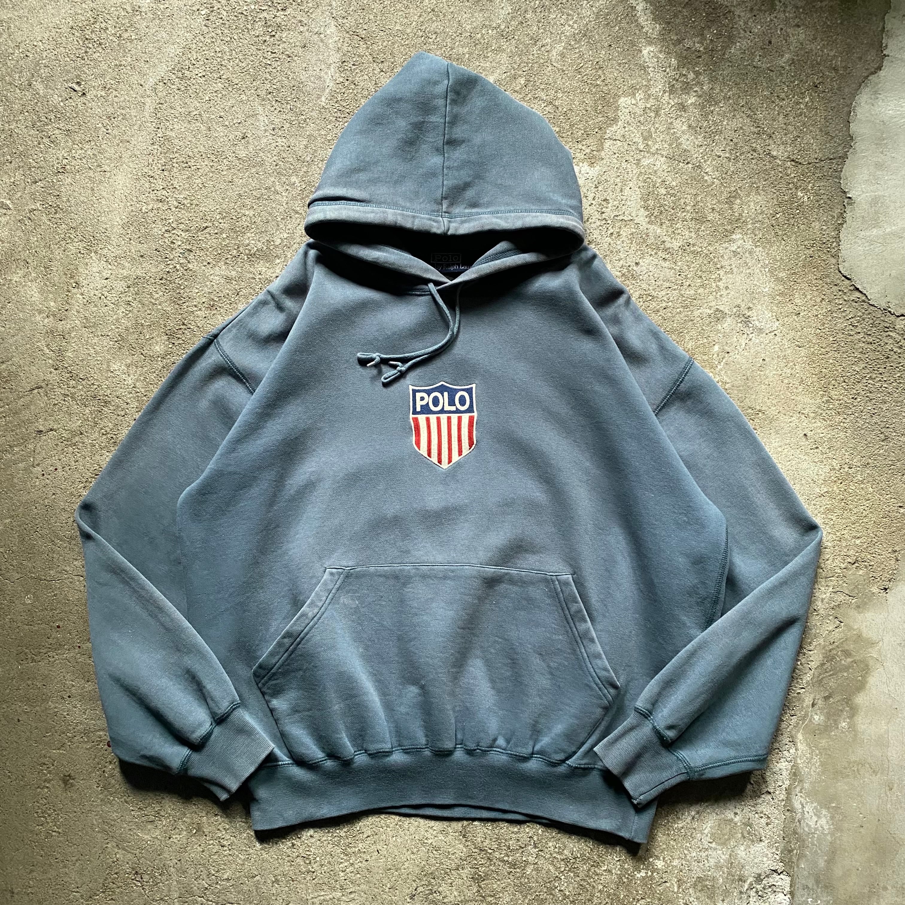 90's POLO RALPH LAUREN ラルフローレン HOODIE | ROW used clothing