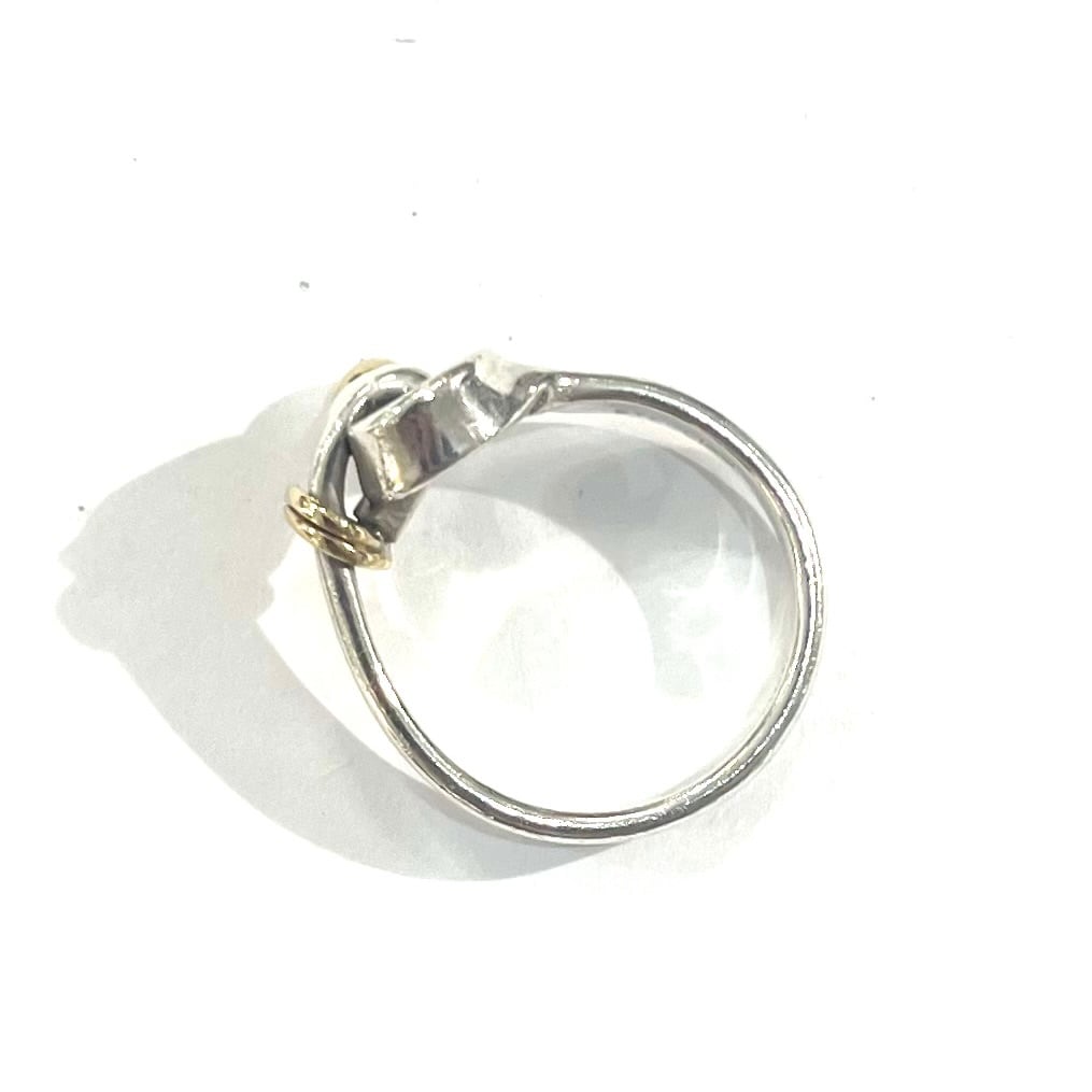 TIFFANY&CO】【13号 】2784 ティファニーフックゴールドリング
