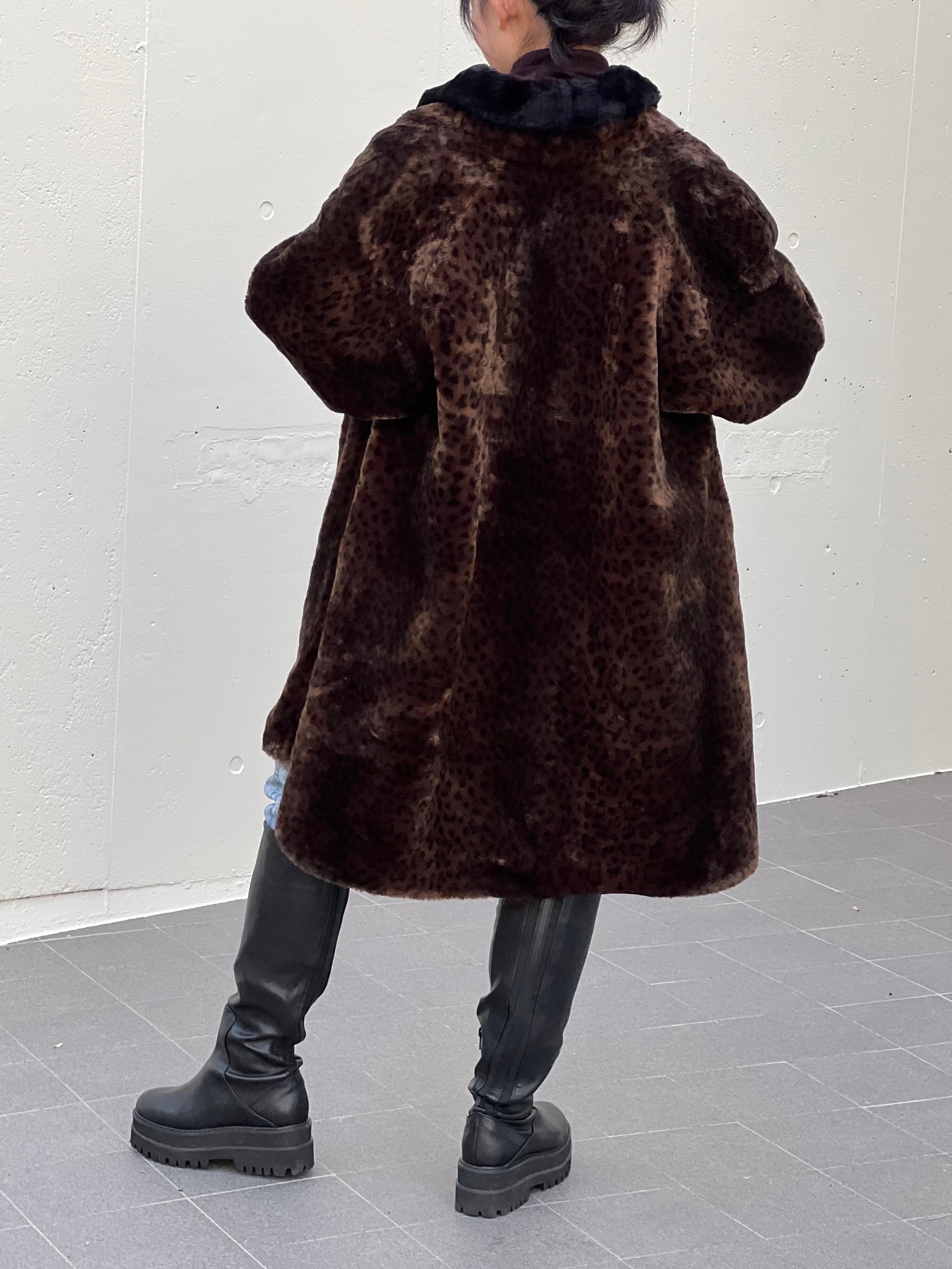 ＜6(ROKU)＞FAKE FUR COAT/コート